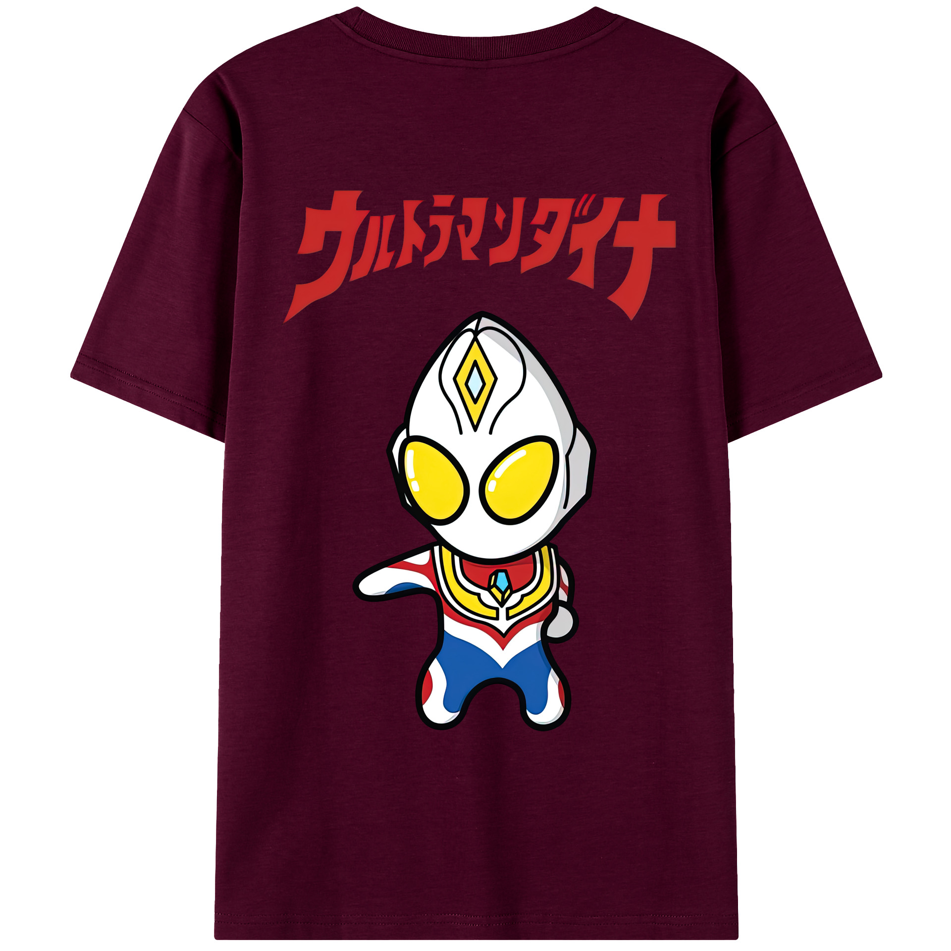 （画像用） ウルトラマン Ultraman レディース半袖Tシャツ(バックプリント)